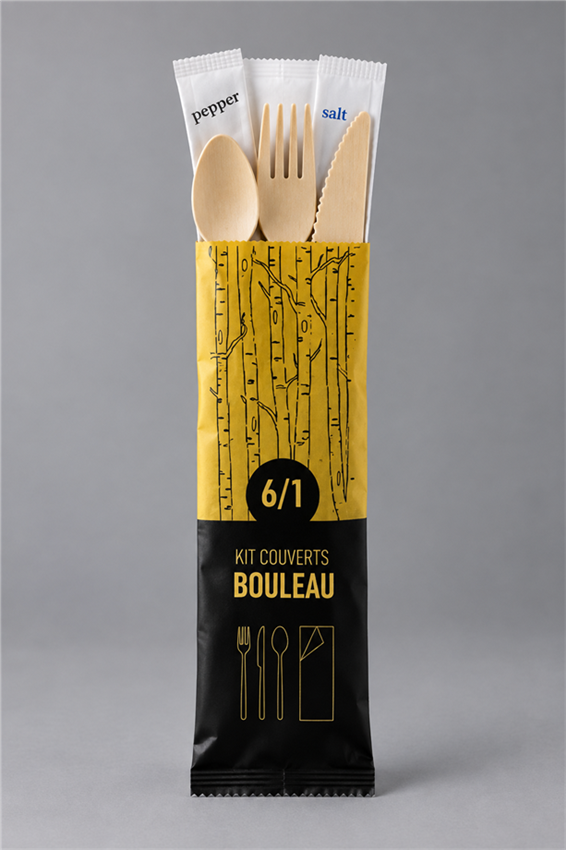 SET DE COUVERT EN BOIS 6EN1 CTS 250