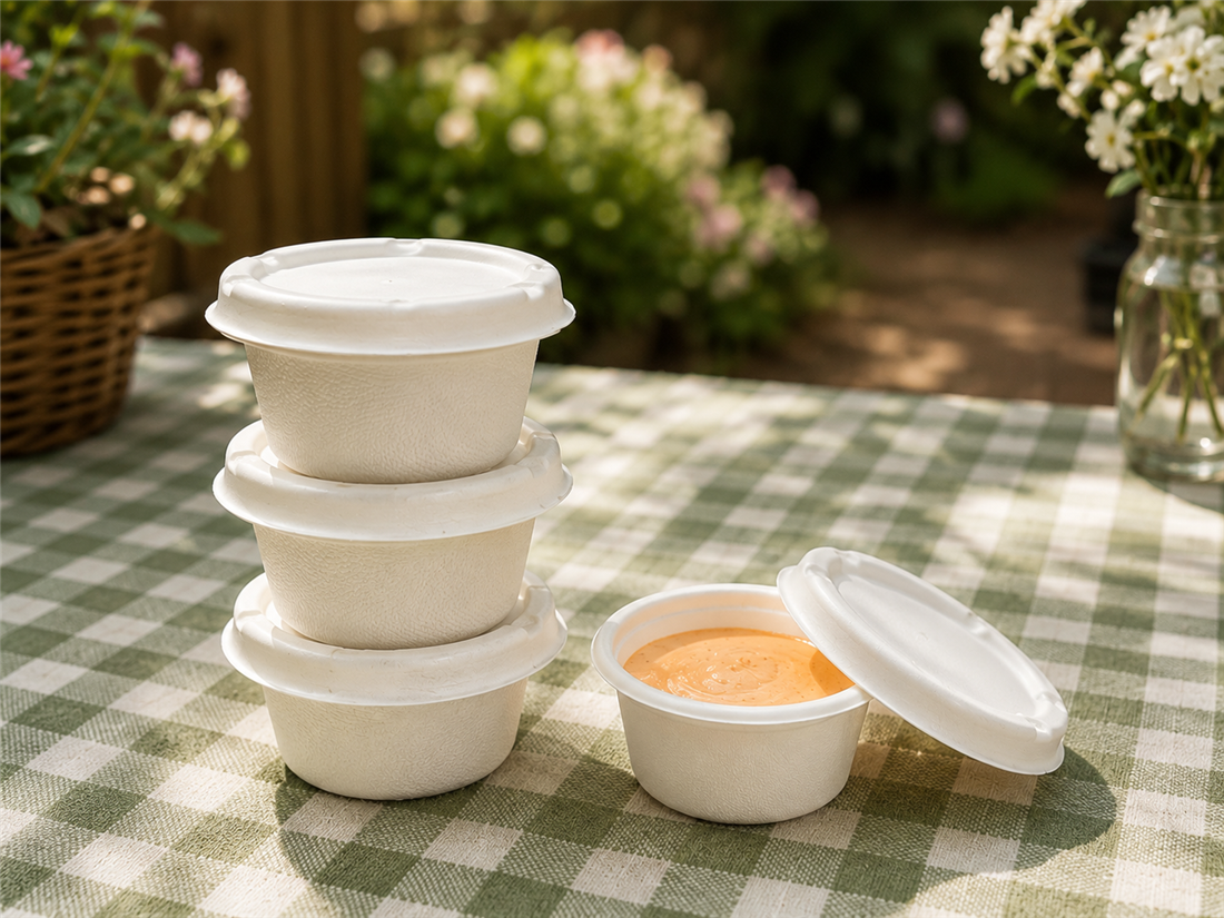 POT SAUCE 2OZ - 60ML BAGASSE CTS 1000PCS