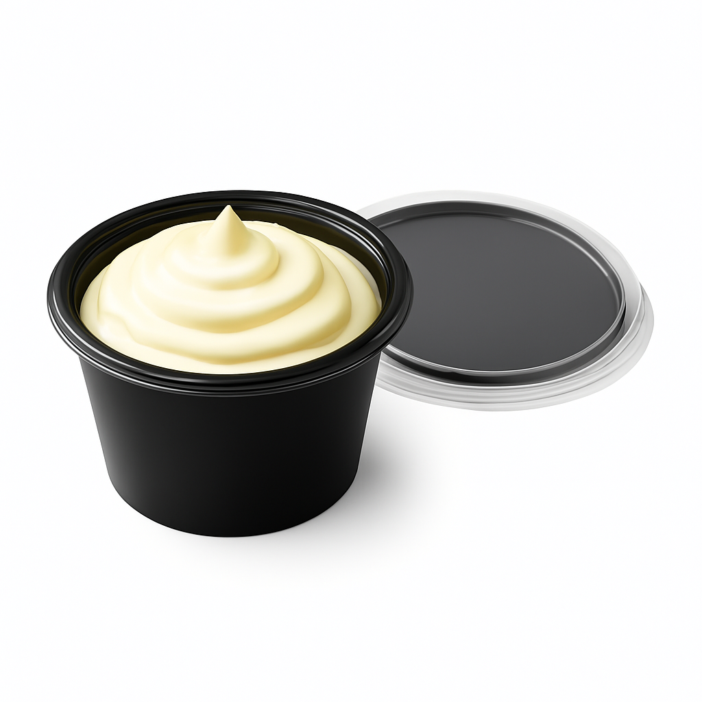 CUP SAUCE BLACK 2OZ - 56ML X50 (1PQT)