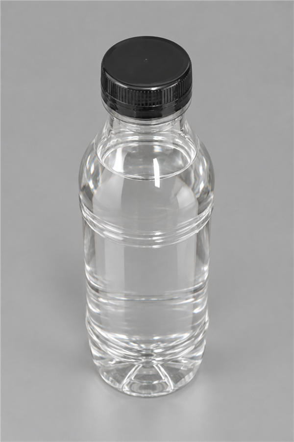 BOUTEILLE PP TRANSP 330ML + BOUCHON x350