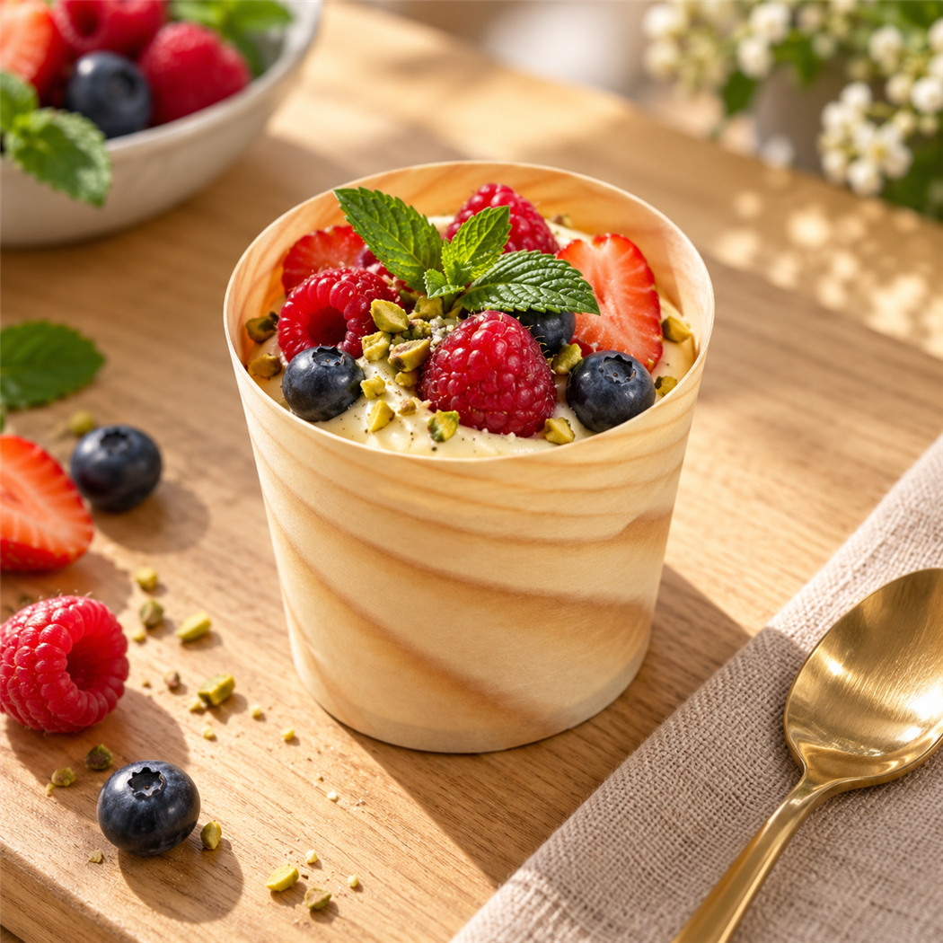 VERRINE EN BOIS 100