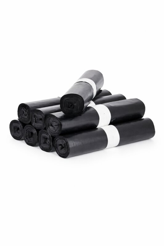 SAC POUBELLE NOIR 130L ULTRA RESISTANT CT 100 SACHETS