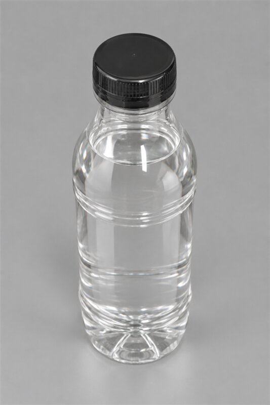 BOUTEILLE PP TRANSP 330ML + BOUCHON x350