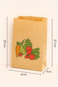 SAC PRIMEUR KRAFT BRUN 2.0KG  IMP F&L - ( CT DE 1000 )