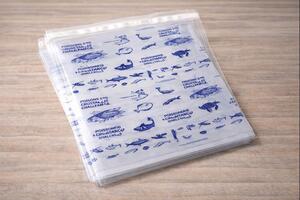 POCHETTE POISSONNERIE A FERMETURE ADHESIVE ( PQT DE 200 )