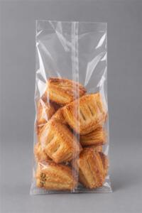 SACHET TRANSPARENT PLAT X100