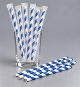 PAILLE EN PAPIER RIGIDE X100