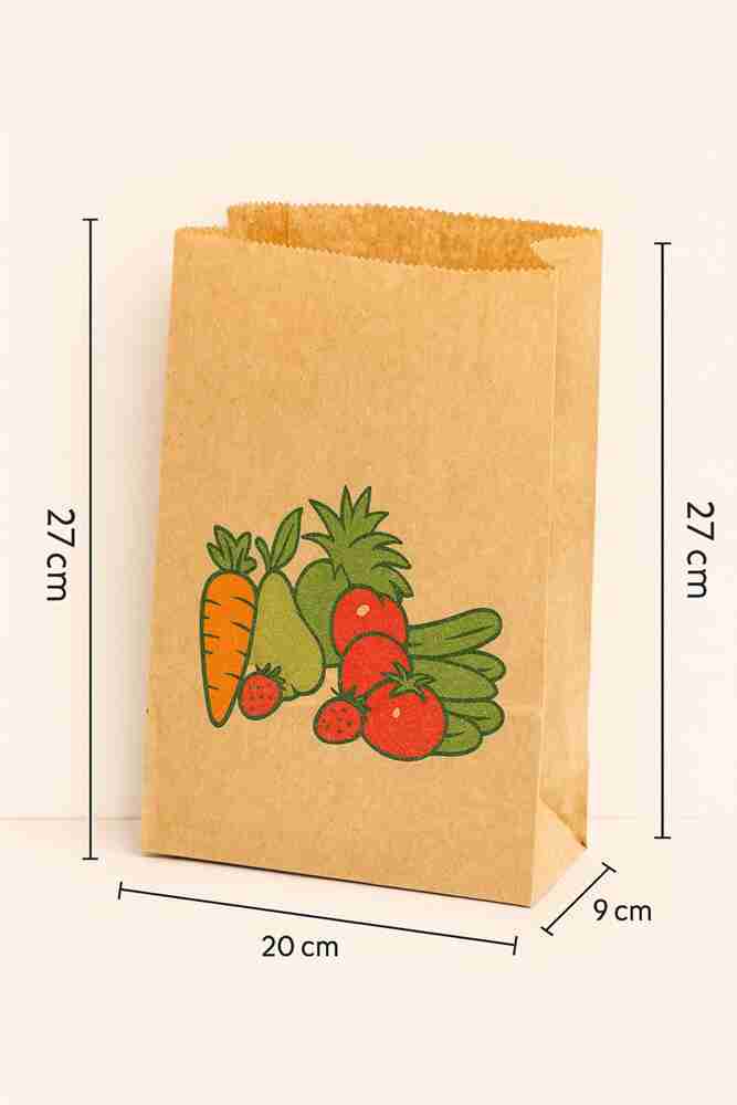 SAC PRIMEUR KRAFT BRUN 2.0KG  IMP F&L - ( CT DE 1000 )